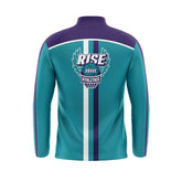 Quarter Zip Long Sleeve Pullover Jersey